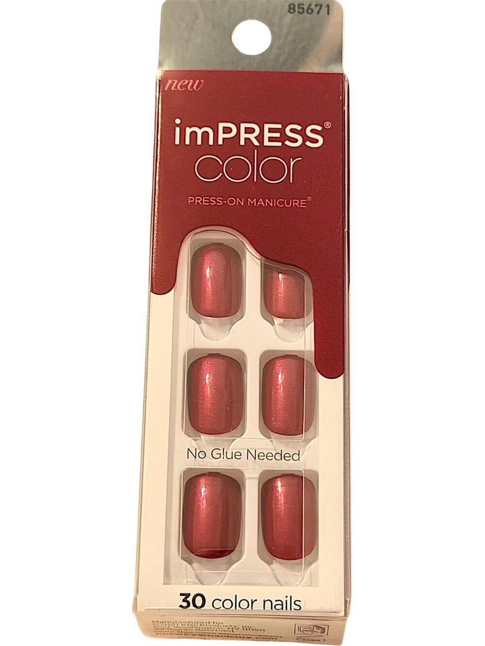 imPRESS Color Press-On Manicure 30 Color Nails - No Glue Needed